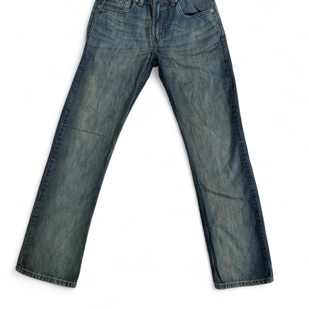 Levis 514 Slim Straight Jeans Blue Denim Mens 27x27 14 Regular Boys